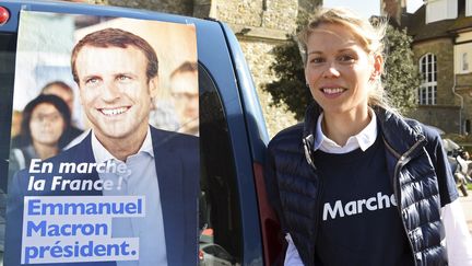 Législatives 2017 : Tiphaine Auzière, la belle-fille du président, en campagne