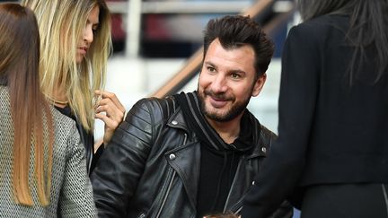 Michaël Youn, au Parc des Princes, à Paris le 14 mai 2016. (FRANCK FIFE / AFP)