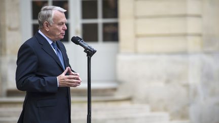 Jean-Marc Ayrault, &agrave; Matignon (Paris), le 25 juin 2013. (FRED DUFOUR / AFP)