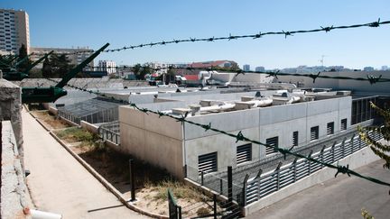 Le centre de rétention administrative pour étrangers en situation irrégulière, à Marseille (Bouches-du-Rhône) le 12 septembre 2010. Illustration (PIERRE ROBERT / MAXPPP)