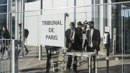 La cour d'assises spéciale du palais de justice de Paris, le 2 septembre 2020. (DENIS MEYER / HANS LUCAS)