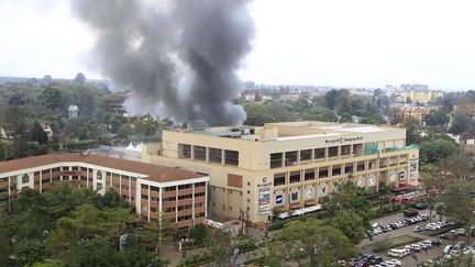 Le centre commercial Westgate, vis&eacute; par une attaque terroriste des islamistes somaliens shebabs, &agrave; Nairobi (Kenya) le 23 septembre 2013.&nbsp; (NOOR KHAMIS / REUTERS)