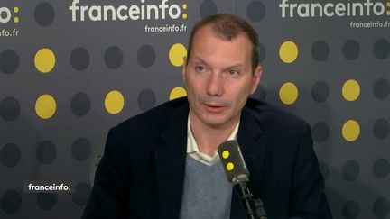 David Cormand, eurodéputé et secrétaire national d'EELV, le 13 juin 2019. (RADIO FRANCE / FRANCEINFO)