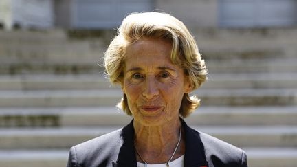 La ministre Caroline Cayeux, le 11 juillet 2022, au ministère de l'Intérieur, à Paris. (SAMEER AL-DOUMY / AFP)