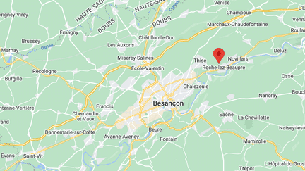 Forêt de Thise, dans le Doubs (illustration). (GOOGLE MAPS)