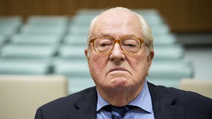 Jean-Marie Le Pen, à Luxembourg, le 23 novembre 2017. (JOHN THYS / AFP)