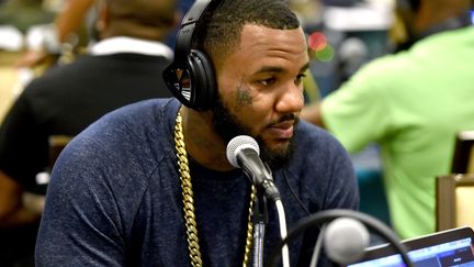 Le rappeur The Game, le 27 juin &agrave; Los Angeles. (ALBERTO E. RODRIGUEZ / GETTY IMAGES NORTH AMERICA / AFP)