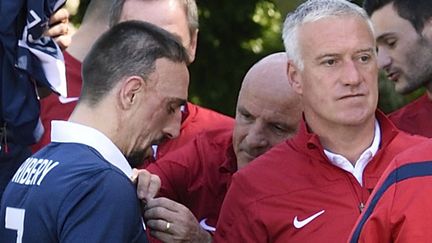 Franck Ribéry et Didier Deschamps