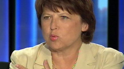 Martine Aubry (© France2)