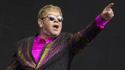 Elton John sur scène en Allemagne le 4 juin 2016.
 (Michael Kremer / Geisler-Fotopress / AFP)