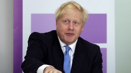 Le Premier ministre britannique Boris Johnson, à Londres (Royaume-Uni), le 31 juillet 2019.&nbsp; (KIRSTY WIGGLESWORTH / POOL / AFP)