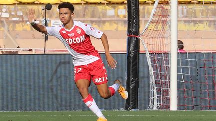 Sofiane Diop, auteur de l'ouverture du score pour l'ASM (VALERY HACHE / AFP)