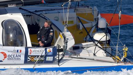 Kito de Pavant a été l'une des premières victimes du Vendée Globe (JO?L LE GALL / MAXPPP)