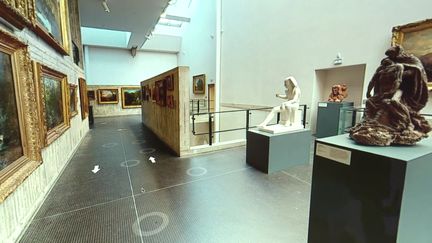 Le musée des Beaux-Arts de Besançon se viste en ligne. (CAPTURE D'ÉCRAN FRANCE 3 / DENIS COLLE)