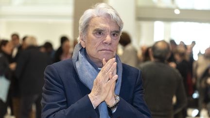 Bernard Tapie, au palais de justice de Paris, le 4 avril 2019. (SAMUEL BOIVIN / NURPHOTO / AFP)