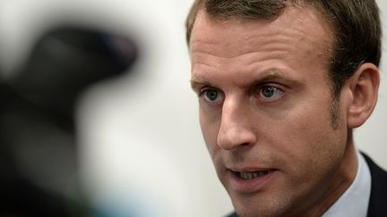 Emmanuel Macron, fondateur du mouvement politique "En marche". (FREDERICK FLORIN / AFP)