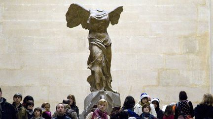 La Victoire de Samothrace au Musée du Louvre
 (AFP)