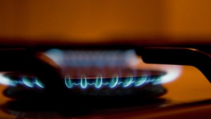 Une cuisinière fonctionnant au gaz naturel (photo d'illustration). (THIBAUT DURAND / HANS LUCAS / AFP)