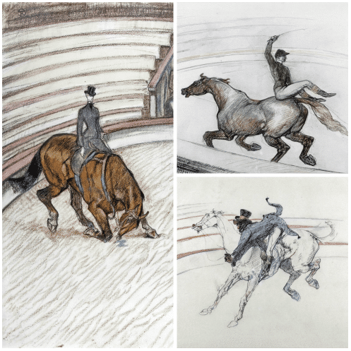 Les chevaux du cirque : dessins de Toulouse-Lautrec
 (coll_jp_gimbergues)