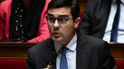 Benoit Simian, député La République en marche de Gironde, le 19 décembre 2018 à l'Assemblée nationale. (PHILIPPE LOPEZ / AFP)