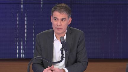 Olivier Faure, premier secrétaire du Parti socialiste. (FRANCEINFO / RADIO FRANCE)