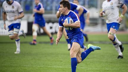 Antoine Dupont, le demi de mêlée des Bleus. (FILIPPO MONTEFORTE / AFP)