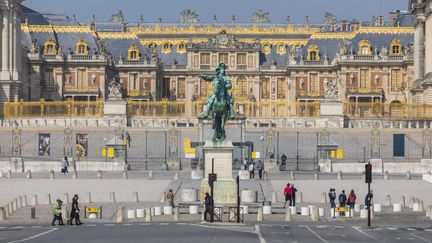 Le château de Versailles en avril 2021 (VINCENT ISORE / MAXPPP)