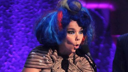 La chanteuse Björk à New York en 2012.
 (INB/WENN.COM/SIPA)