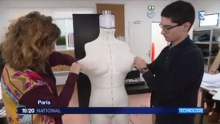 Robot mannequin (FRANCE 3)