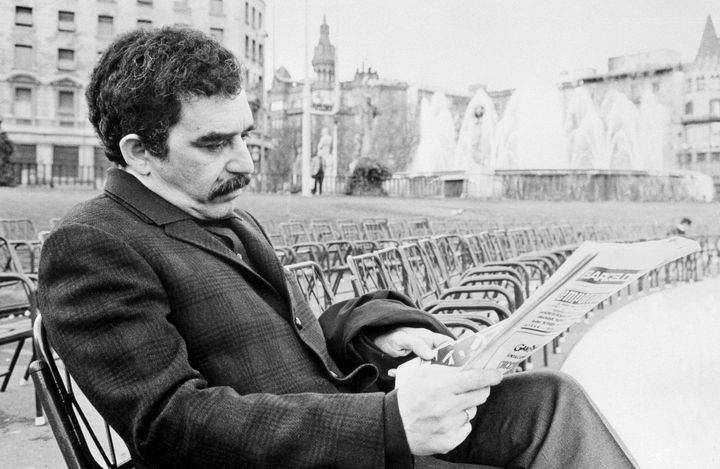 Gabriel Garcia Marquez en 1970 à Barcelone.
 (EFE AGENCIA/SIPA)