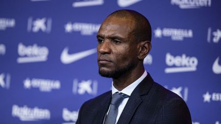 Eric Abidal et sa femme, Hayet Abidal, pourraient être entendus par les enquêteurs après l'agression de Kheira Hamraoui. (XAVIER BONILLA / NURPHOTO)