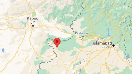 L'attaque a eu lieu dimanche 6 février 2022 dans le district de Kurram, dans la province de Khyber Pakhtunkhwa, le long de la frontière afghane. (GOOGLE MAPS)