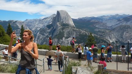 Le Yosemite Park est l'un des parcs nationaux les plus visit&eacute;s des Etats-Unis, avec quatre millions de visiteurs par an. (FREDERIC J. BROWN / AFP)