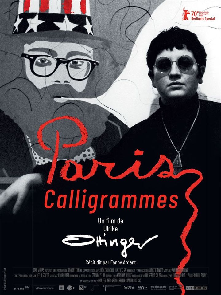 L'affiche de "Paris Calligrammes" de&nbsp;Ulrike Ottinger. (Dean Medias)