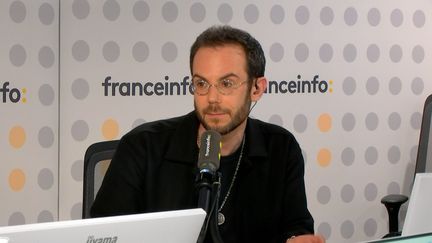 Clément&nbsp;Viktorovitch sur franceinfo, le 27 juin 2022. (FRANCEINFO / RADIO FRANCE)