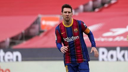 Dans un entretien au quotidien Olé, Leo Messi reste flou sur son avenir. (JOAN VALLS / NURPHOTO)