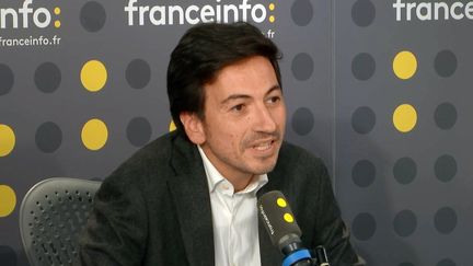 &nbsp;Ari Assuied, sur franceinfo, mardi 19 novembre. (FRANCEINFO / RADIOFRANCE)