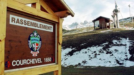 Les pistes de la station de Courchevel en 2000