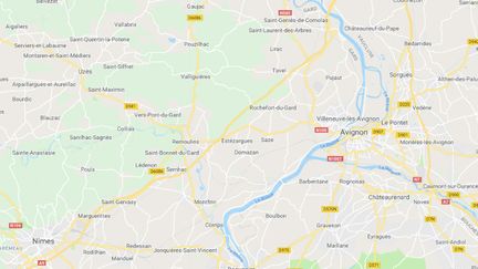 Avignon, théâtre de deux exécutions en une semaine, le 23 décembre 2018. (GOOGLE MAPS)