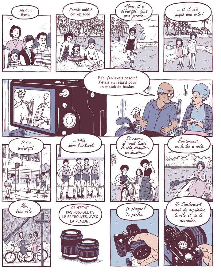 &nbsp;"Bons baisers de Limón" d'Edo Brenes (page 43) septembre 2021 (CASTERMAN)