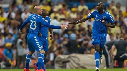 Laurent Ciman (à gauche) a ouvert le score pour Montréal face à D.C. United (ROBERTO MAYA / MEXSPORT)