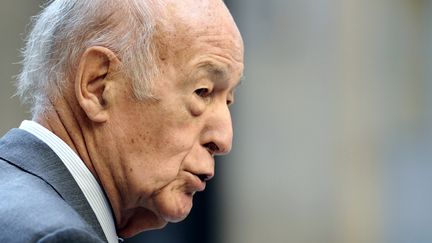 L'ancien pr&eacute;sident de la R&eacute;publique,&nbsp;Valery Giscard d'Estaing, le 19 septembre 2011, &agrave; Paris. (MIGUEL MEDINA / POOL)