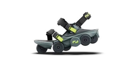 Moonwalkers are articulated and motorized roller skates/ (Shift Robotics)