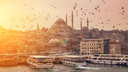 La mosquée Süleymaniye, mosquée impériale ottomane d'Istanbul. (Illustration) (ANTON PETRUS / MOMENT RF / GETTY IMAGES)