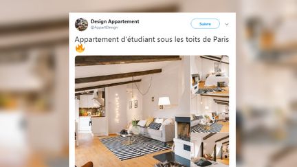 Une publication sur Twitter a fait rire les internautes, le 23 mai 2019. (APPARTDESIGN / TWITTER)