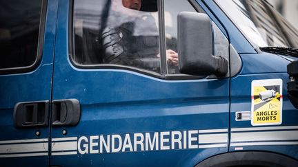 A gendarmerie car, February 3, 2024. (Illustrative image).  (XOSE BOUZAS / HANS LUCAS)