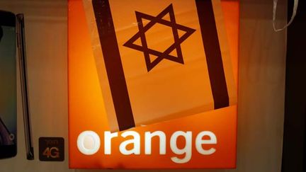 &nbsp; (Une boutique Orange à Tel Aviv © Maxppp)