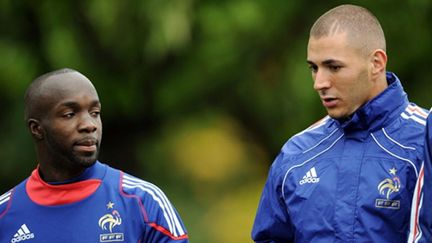 Lassana Diarra - Karim Benzema - Clairefontaine 2010