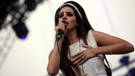 Lana Del rey sur la scène des Eurockéennes le 1er juillet
 (PHOTOPQR/L&#039;ALSACE)