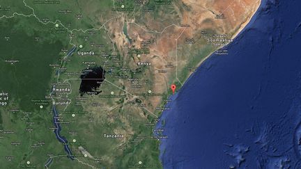 Des islamistes ont attaqu&eacute; la ville c&ocirc;tiere de Mpketeoni, dans l'est du Kenya, le 15 juin 2014. (GOOGLE MAPS)